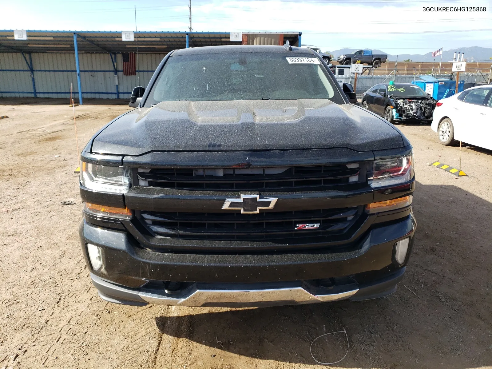 2017 Chevrolet Silverado K1500 Lt VIN: 3GCUKREC6HG125868 Lot: 60397184