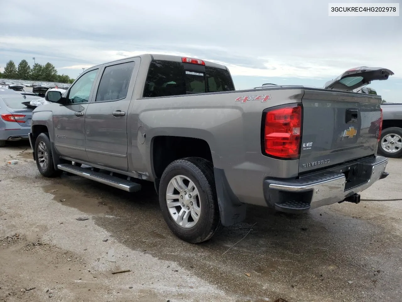 2017 Chevrolet Silverado K1500 Lt VIN: 3GCUKREC4HG202978 Lot: 60621594