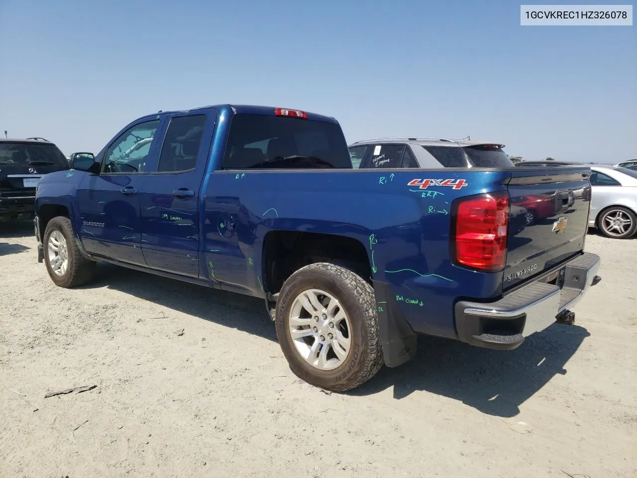 1GCVKREC1HZ326078 2017 Chevrolet Silverado K1500 Lt