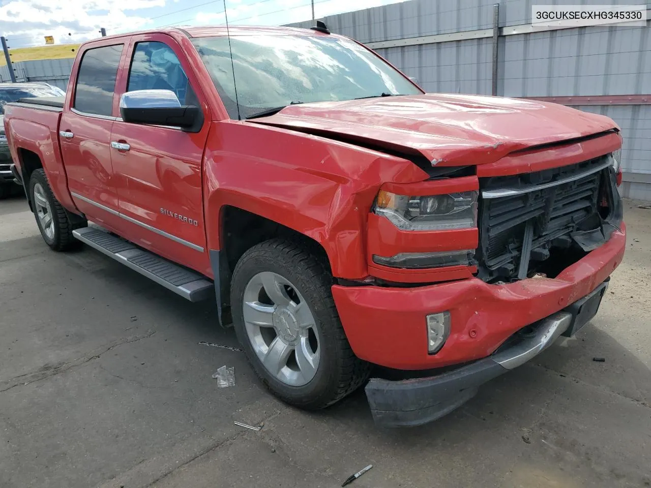 2017 Chevrolet Silverado K1500 Ltz VIN: 3GCUKSECXHG345330 Lot: 60797964