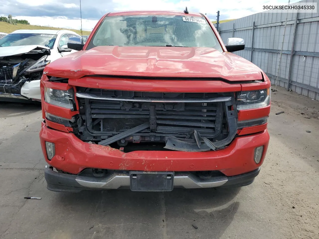 3GCUKSECXHG345330 2017 Chevrolet Silverado K1500 Ltz