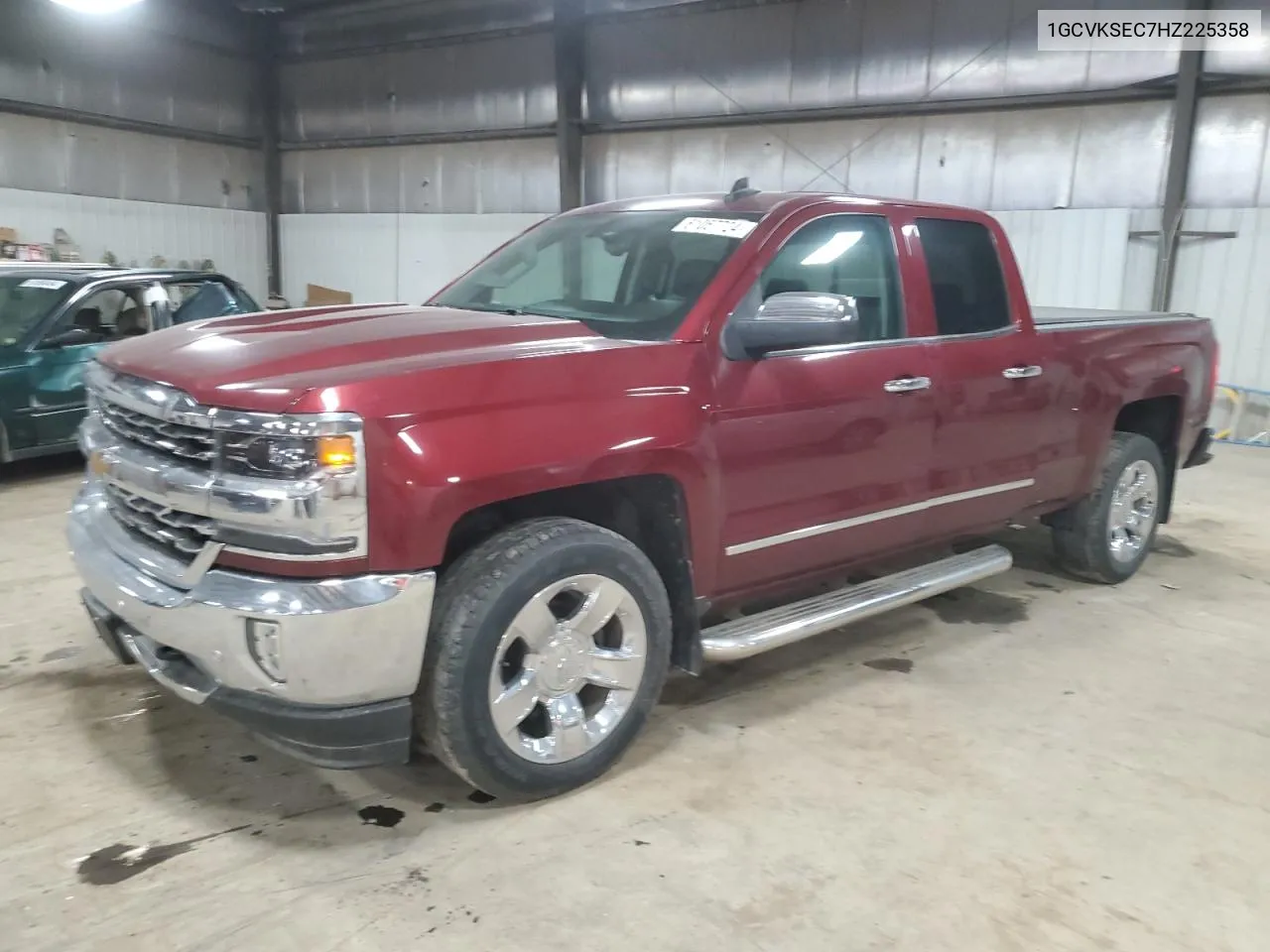 2017 Chevrolet Silverado K1500 Ltz VIN: 1GCVKSEC7HZ225358 Lot: 61057724