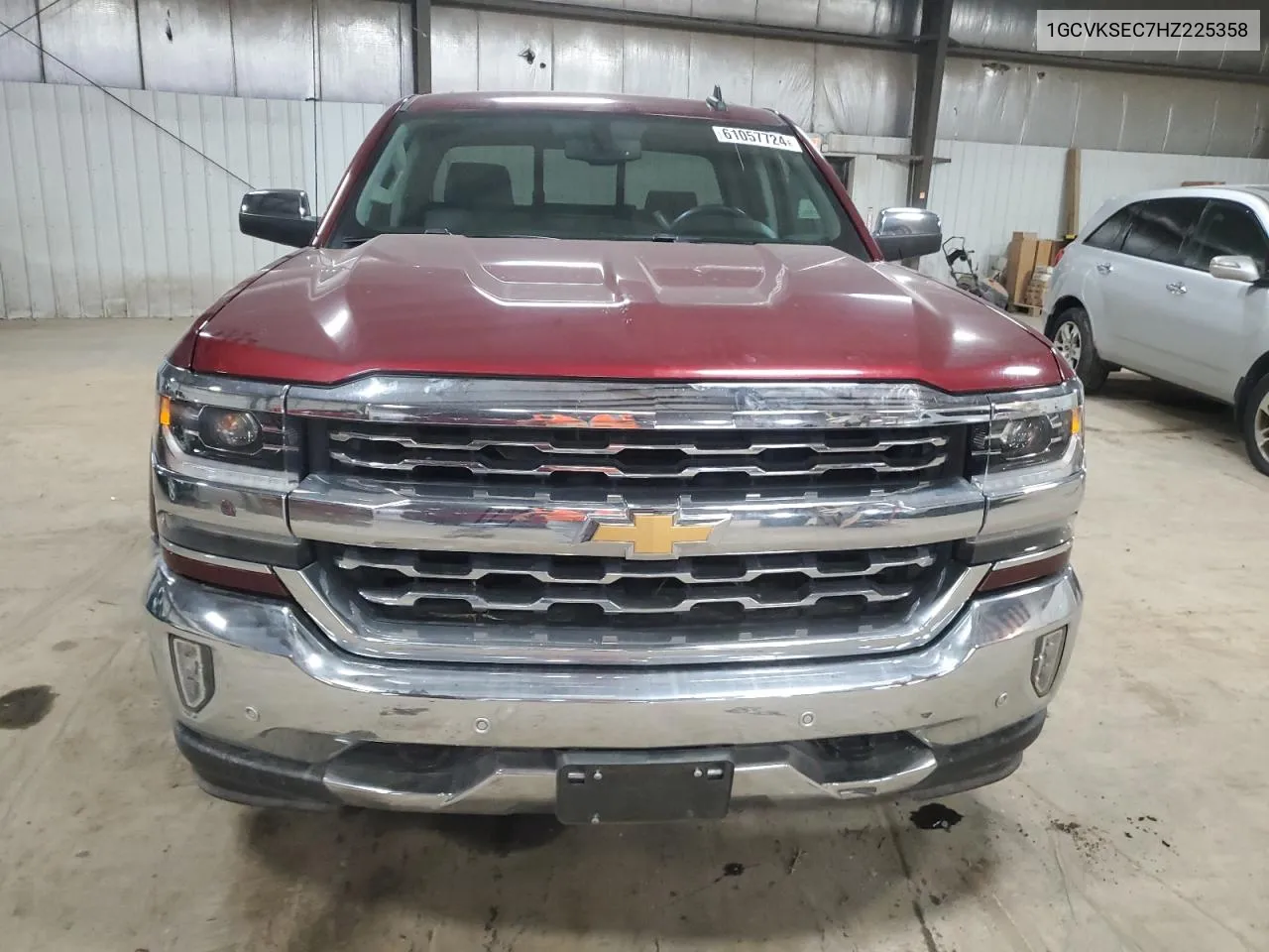 2017 Chevrolet Silverado K1500 Ltz VIN: 1GCVKSEC7HZ225358 Lot: 61057724