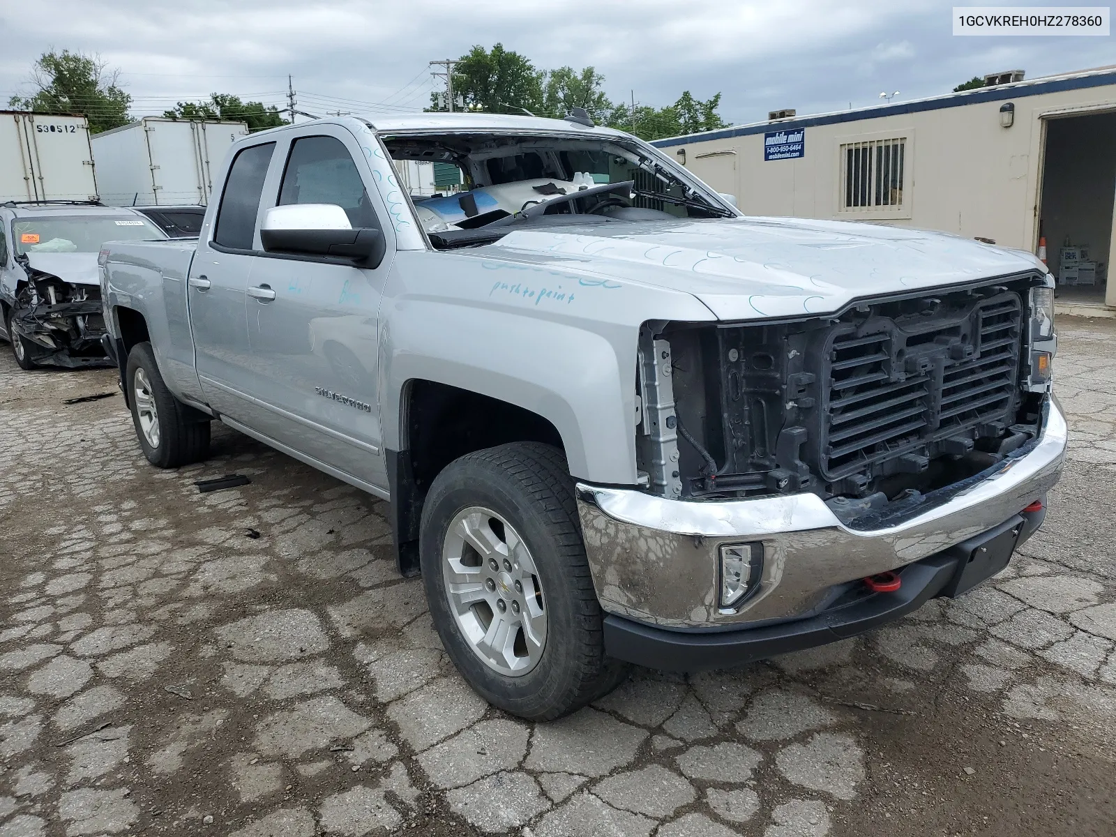 2017 Chevrolet Silverado K1500 Lt VIN: 1GCVKREH0HZ278360 Lot: 61150884