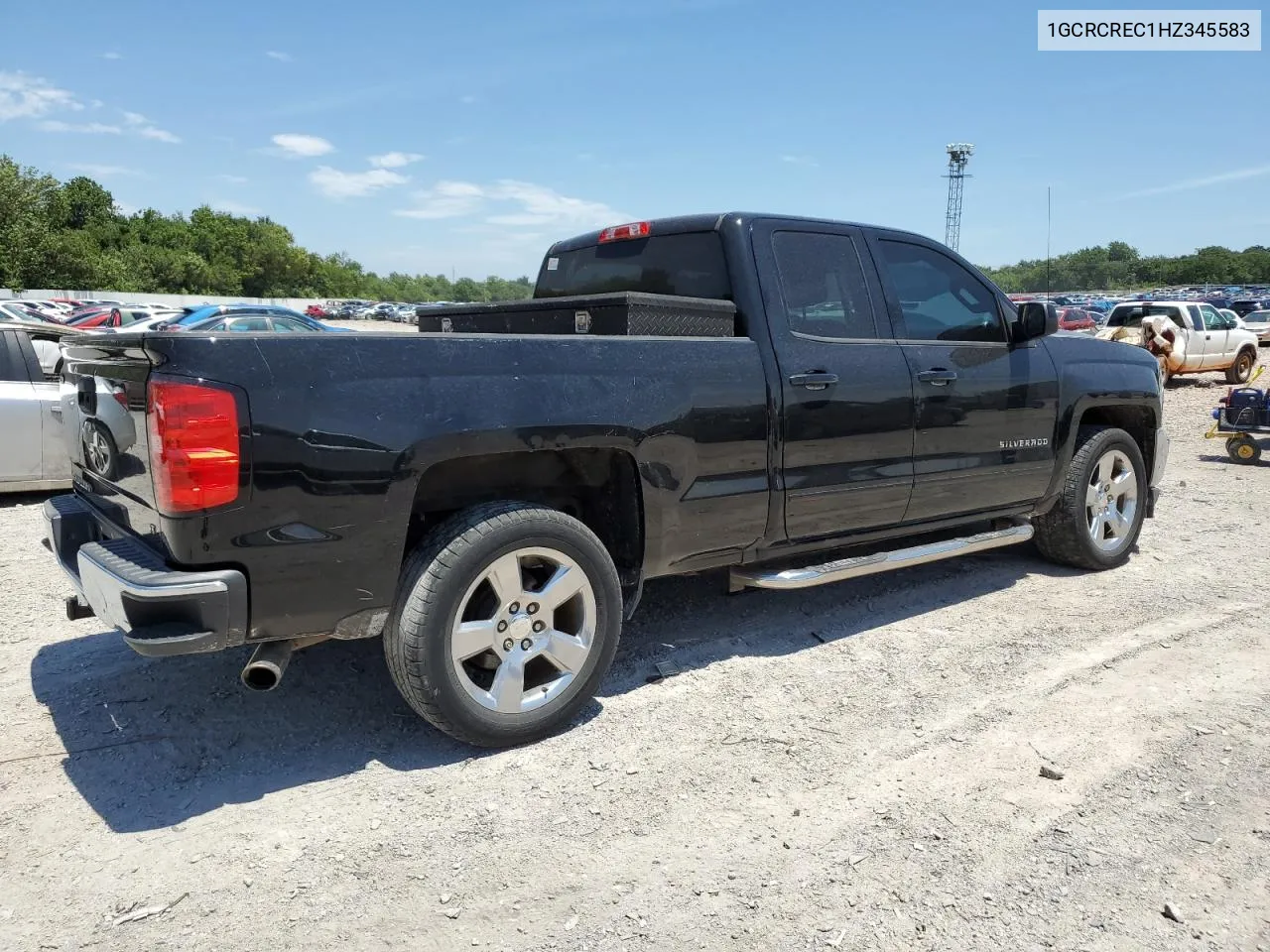 2017 Chevrolet Silverado C1500 Lt VIN: 1GCRCREC1HZ345583 Lot: 61247214