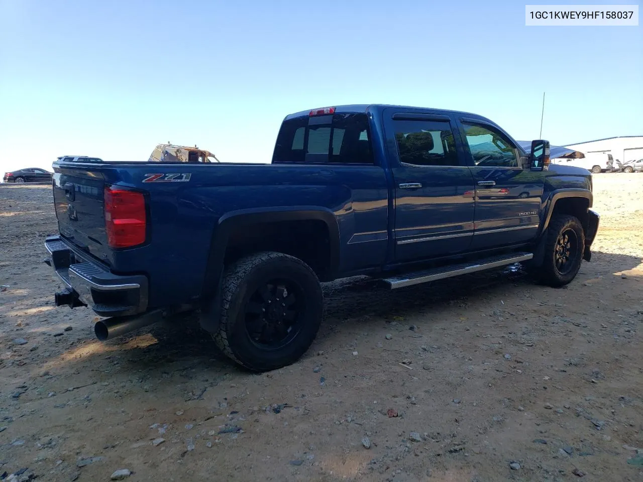 2017 Chevrolet Silverado K2500 Heavy Duty Ltz VIN: 1GC1KWEY9HF158037 Lot: 61399184