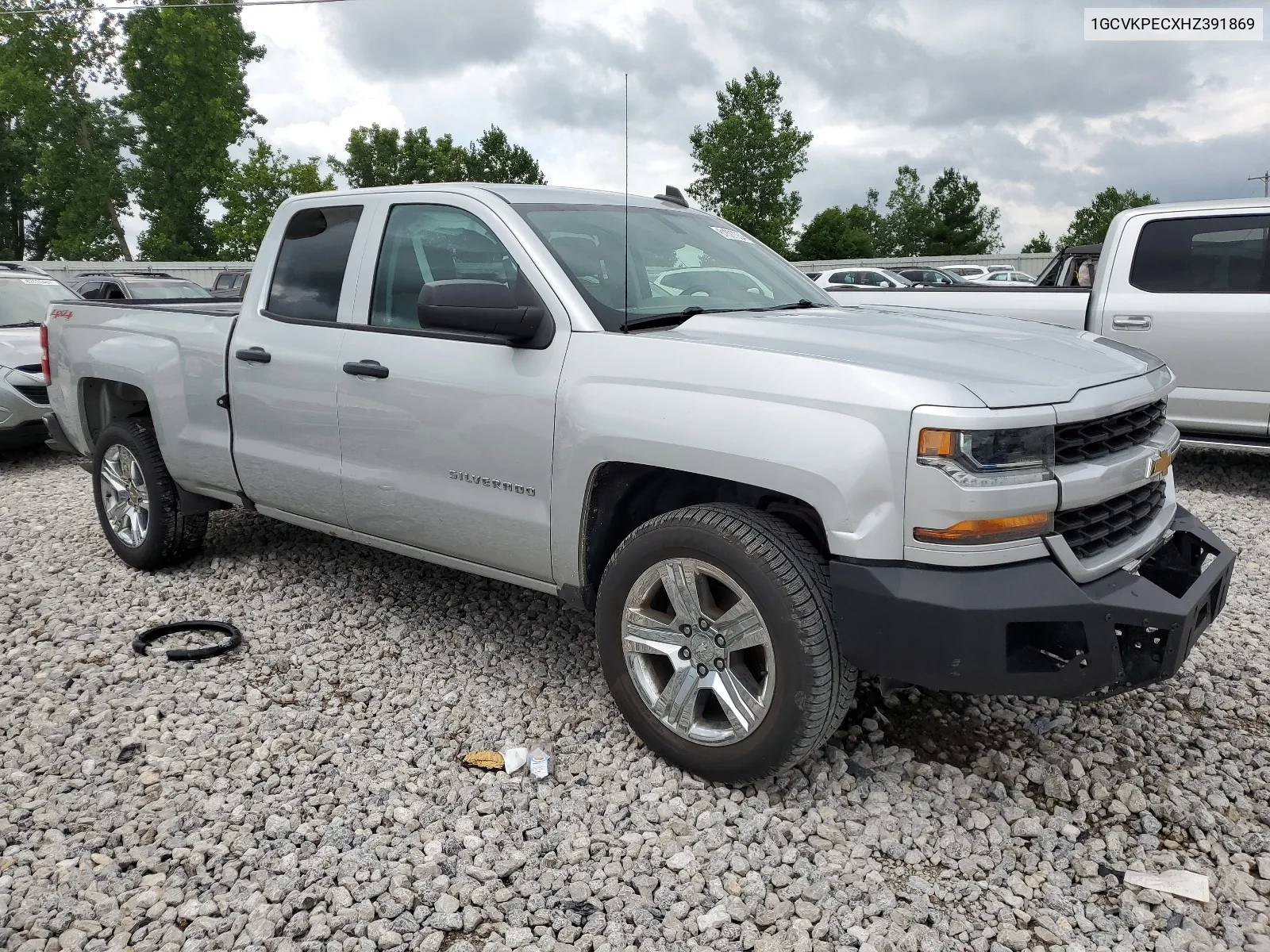 2017 Chevrolet Silverado K1500 Custom VIN: 1GCVKPECXHZ391869 Lot: 61597054