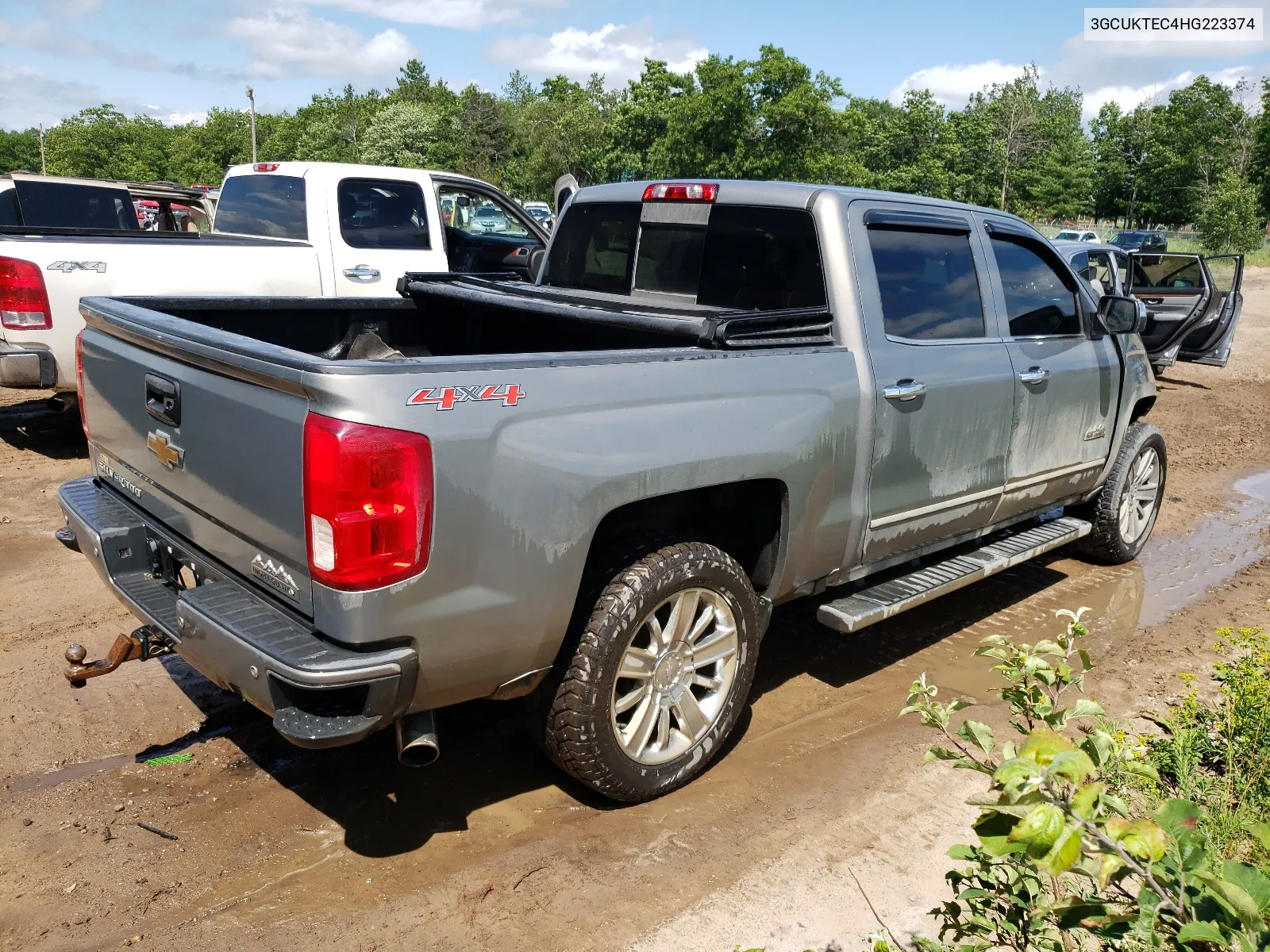 2017 Chevrolet Silverado K1500 High Country VIN: 3GCUKTEC4HG223374 Lot: 61610314