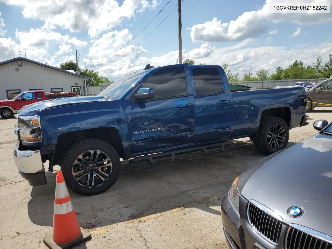 2017 Chevrolet Silverado K1500 Lt VIN: 1GCVKREH0HZ152242 Lot: 62138444