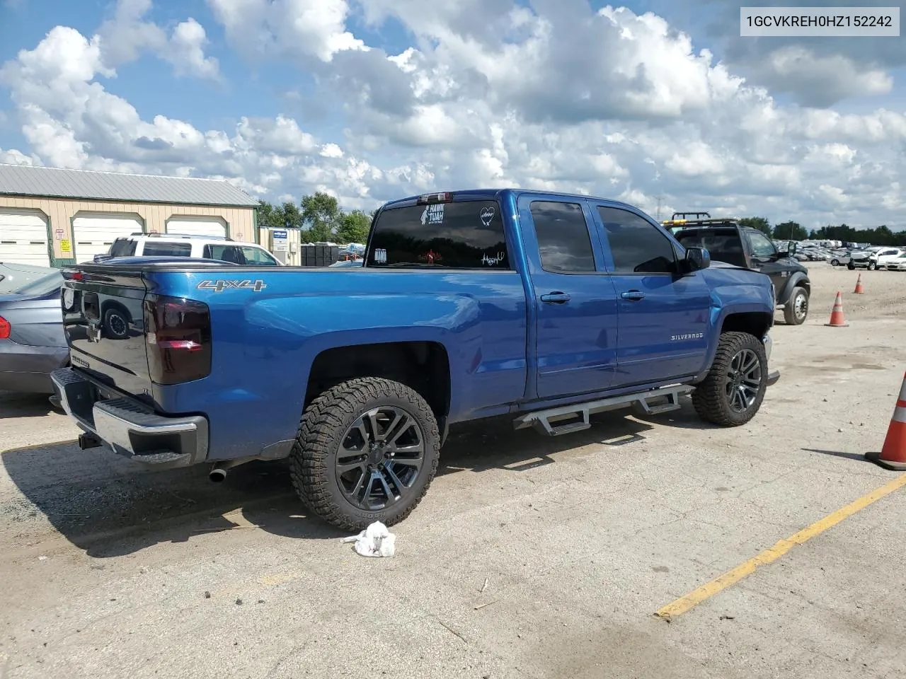 2017 Chevrolet Silverado K1500 Lt VIN: 1GCVKREH0HZ152242 Lot: 62138444