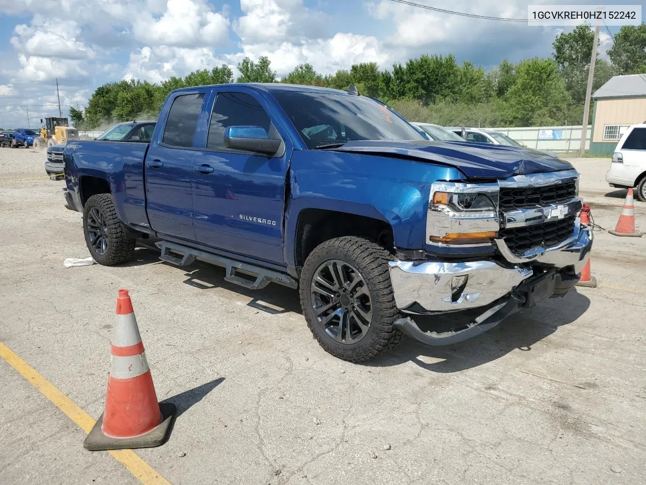 2017 Chevrolet Silverado K1500 Lt VIN: 1GCVKREH0HZ152242 Lot: 62138444