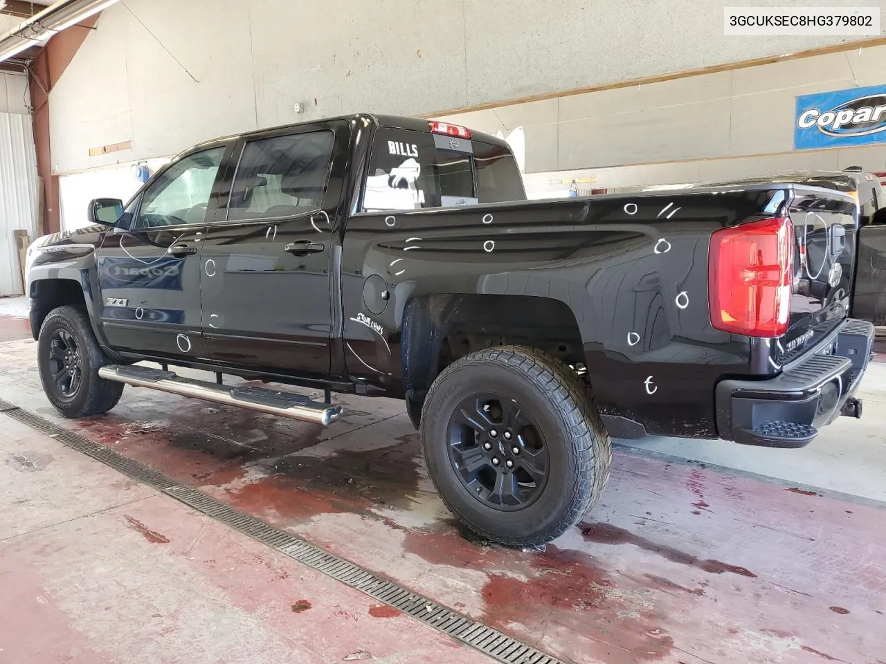 2017 Chevrolet Silverado K1500 Ltz VIN: 3GCUKSEC8HG379802 Lot: 62417524