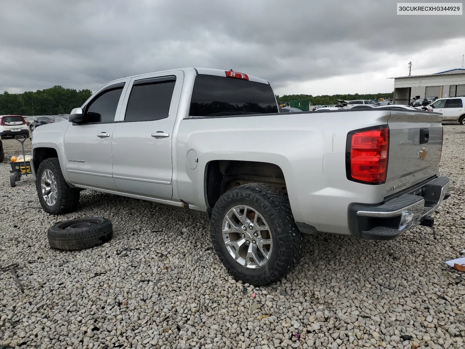 2017 Chevrolet Silverado K1500 Lt VIN: 3GCUKRECXHG344929 Lot: 62667654