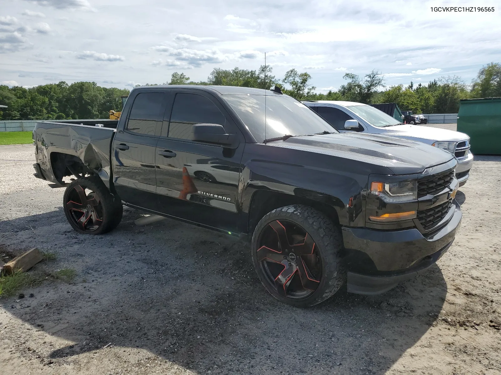 2017 Chevrolet Silverado K1500 Custom VIN: 1GCVKPEC1HZ196565 Lot: 62832244