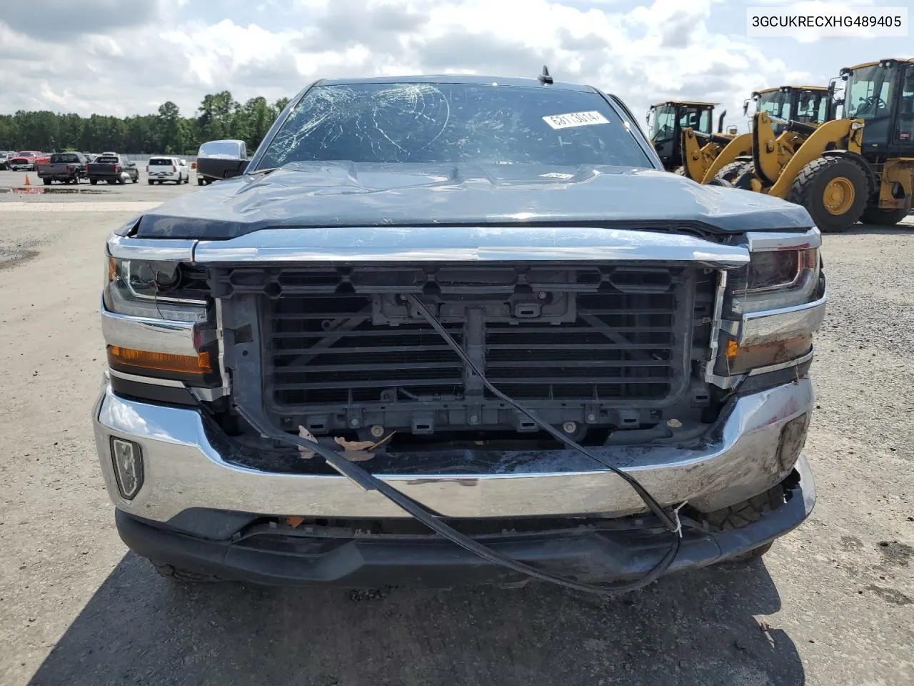 2017 Chevrolet Silverado K1500 Lt VIN: 3GCUKRECXHG489405 Lot: 63113014