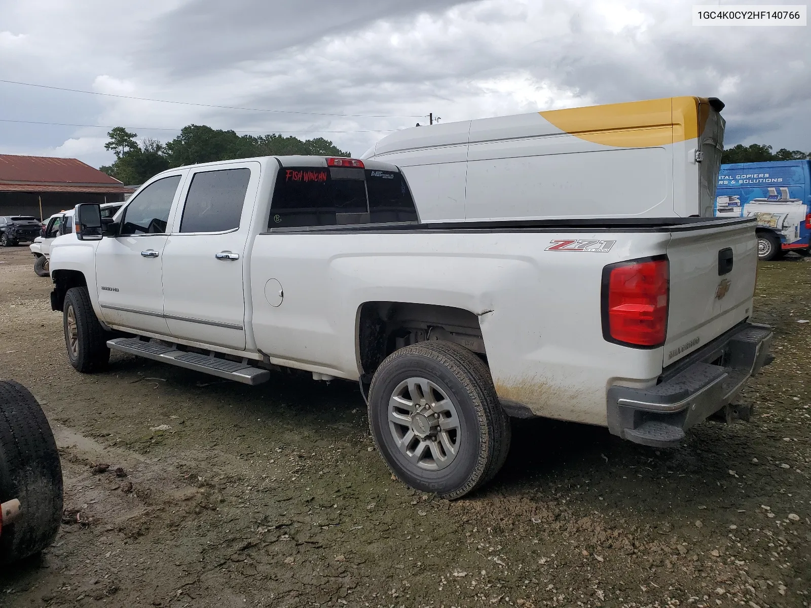 2017 Chevrolet Silverado K3500 Ltz VIN: 1GC4K0CY2HF140766 Lot: 63129514