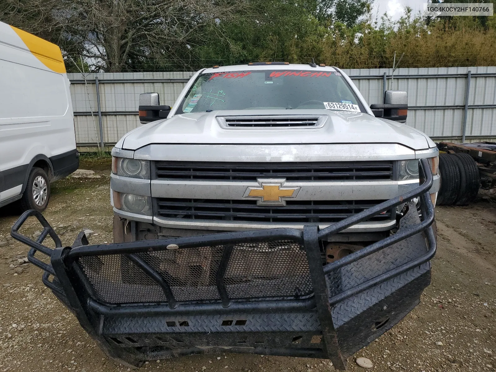 2017 Chevrolet Silverado K3500 Ltz VIN: 1GC4K0CY2HF140766 Lot: 63129514