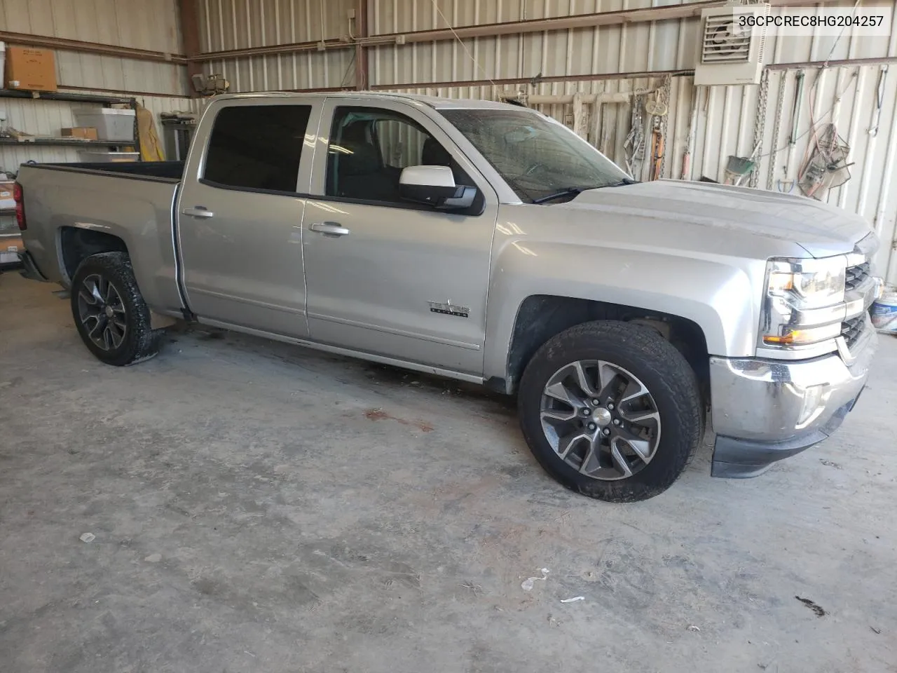 2017 Chevrolet Silverado C1500 Lt VIN: 3GCPCREC8HG204257 Lot: 63301724