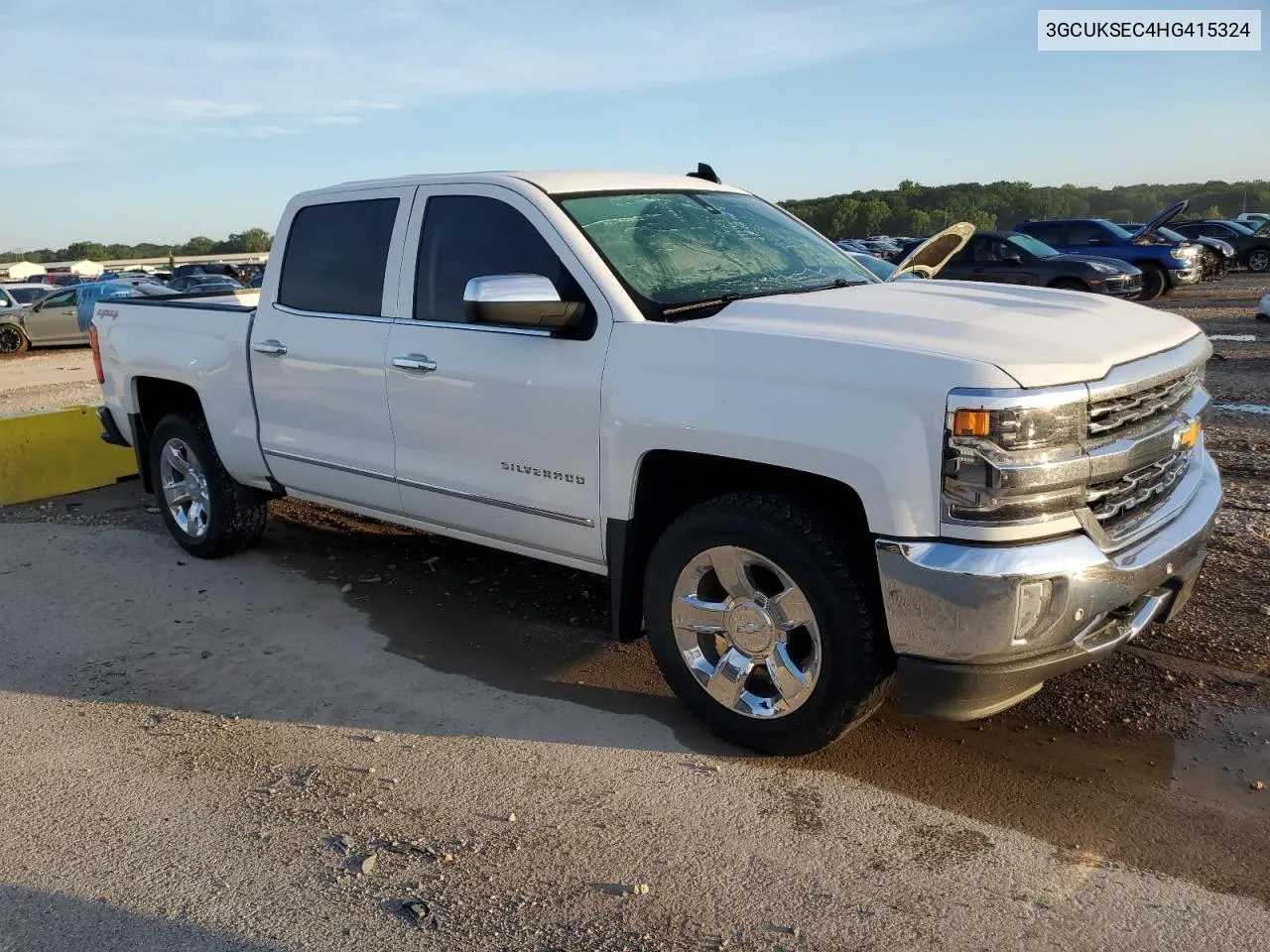 2017 Chevrolet Silverado K1500 Ltz VIN: 3GCUKSEC4HG415324 Lot: 63312974