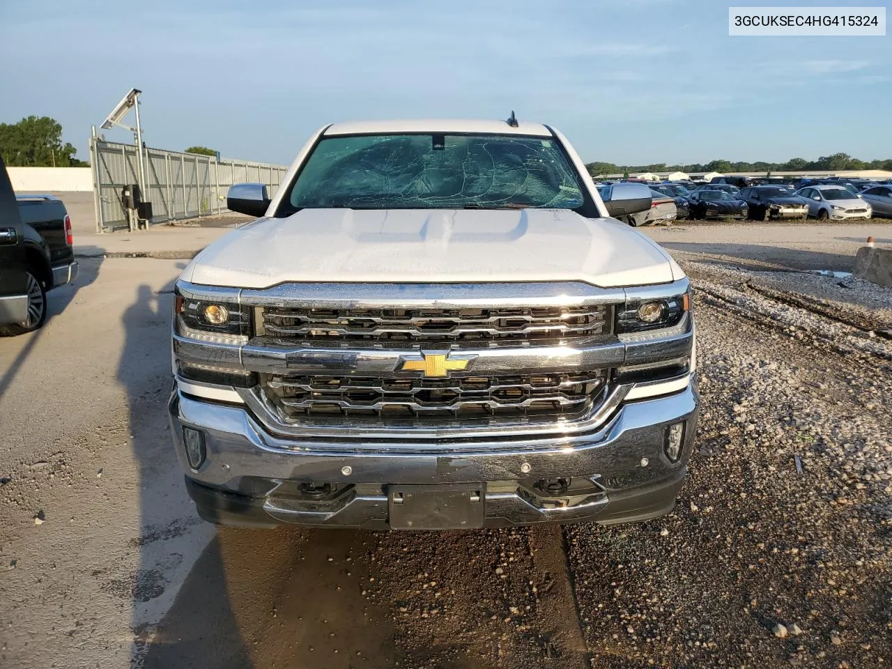 2017 Chevrolet Silverado K1500 Ltz VIN: 3GCUKSEC4HG415324 Lot: 63312974