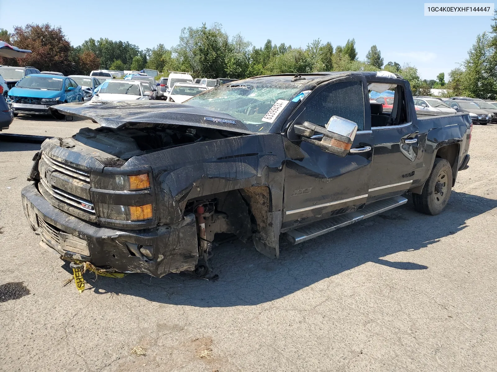 1GC4K0EYXHF144447 2017 Chevrolet Silverado K3500 Ltz