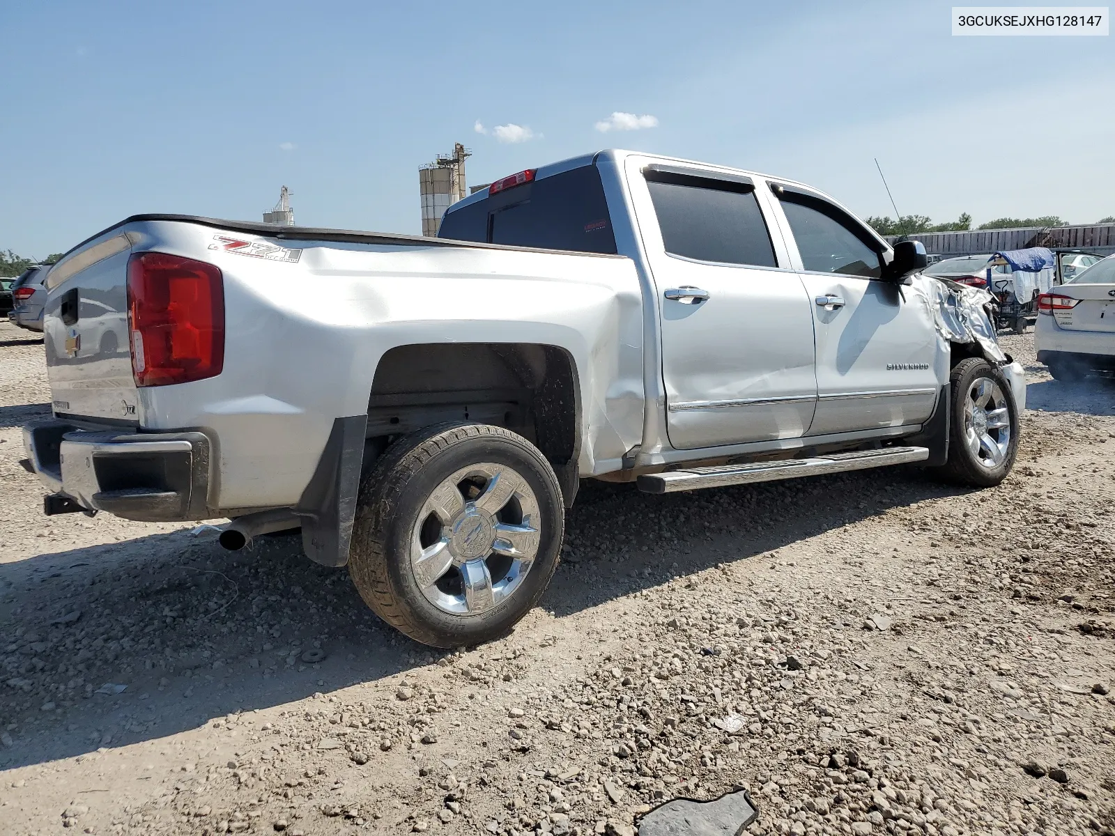 2017 Chevrolet Silverado K1500 Ltz VIN: 3GCUKSEJXHG128147 Lot: 63544514