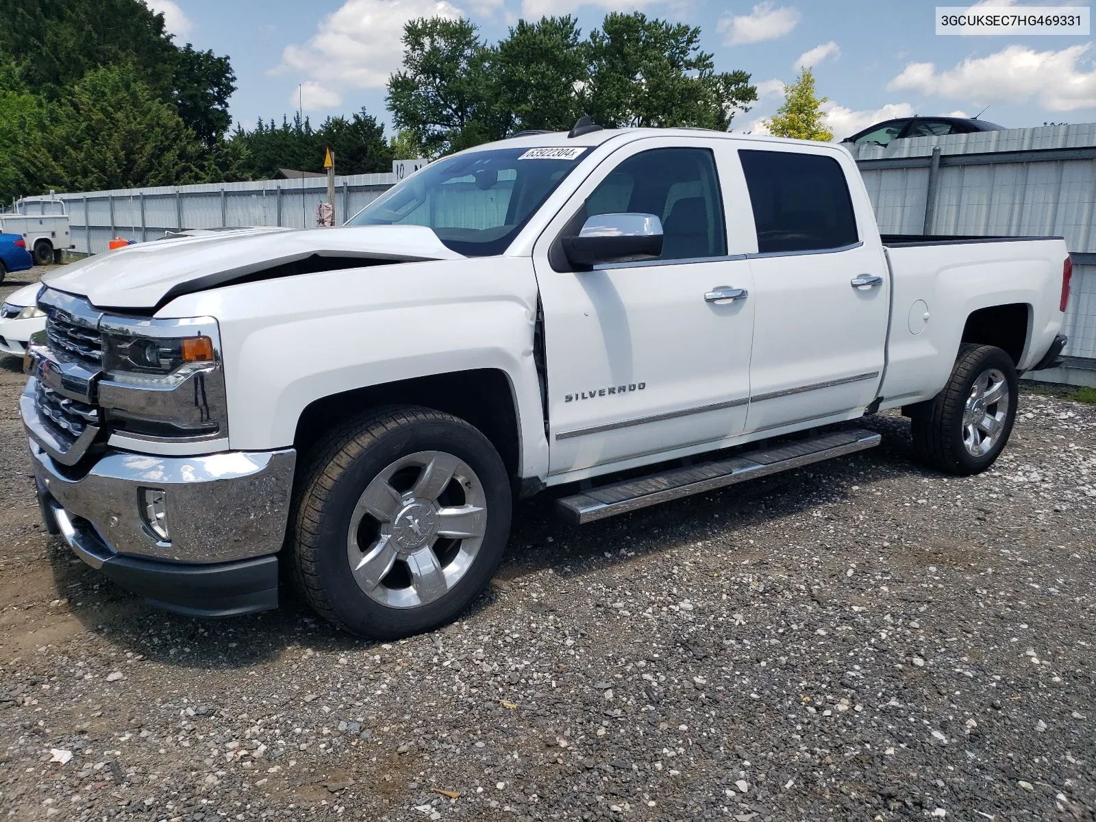 2017 Chevrolet Silverado K1500 Ltz VIN: 3GCUKSEC7HG469331 Lot: 63922304