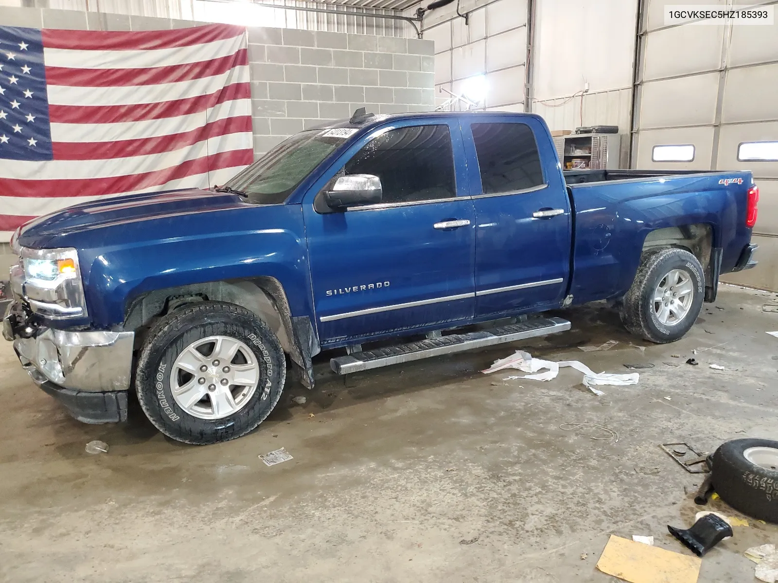 1GCVKSEC5HZ185393 2017 Chevrolet Silverado K1500 Ltz