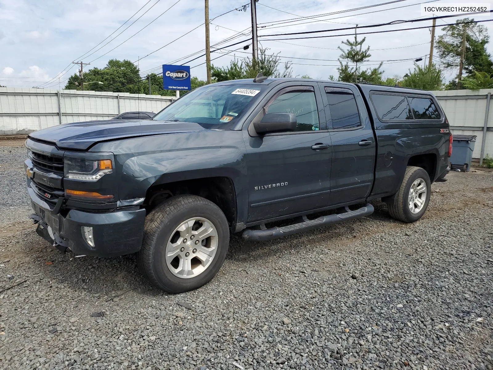 1GCVKREC1HZ252452 2017 Chevrolet Silverado K1500 Lt