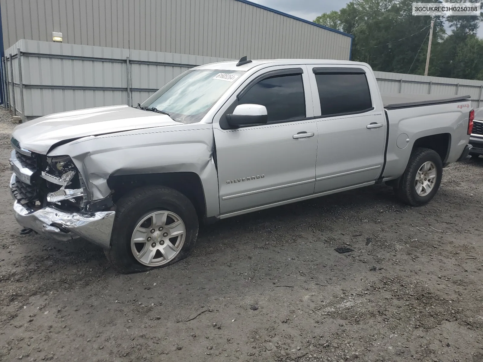 3GCUKREC3HG250388 2017 Chevrolet Silverado K1500 Lt