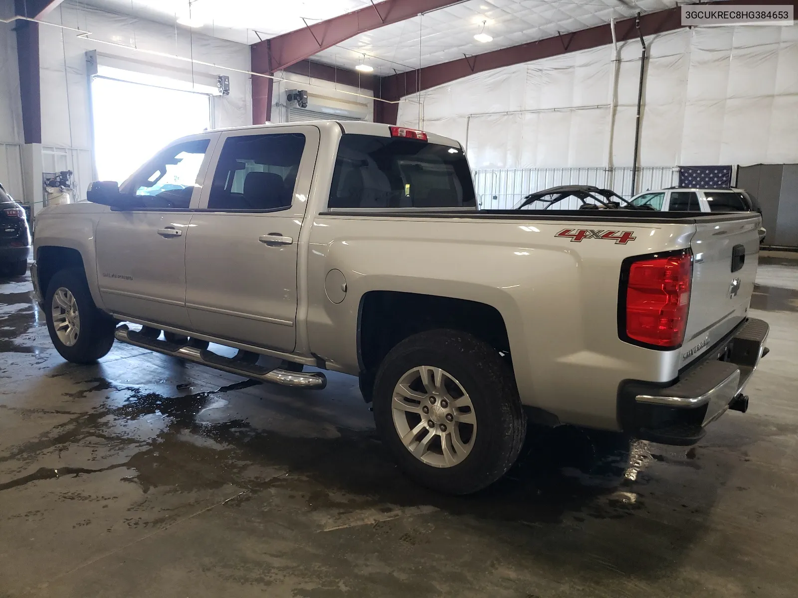 2017 Chevrolet Silverado K1500 Lt VIN: 3GCUKREC8HG384653 Lot: 64687234