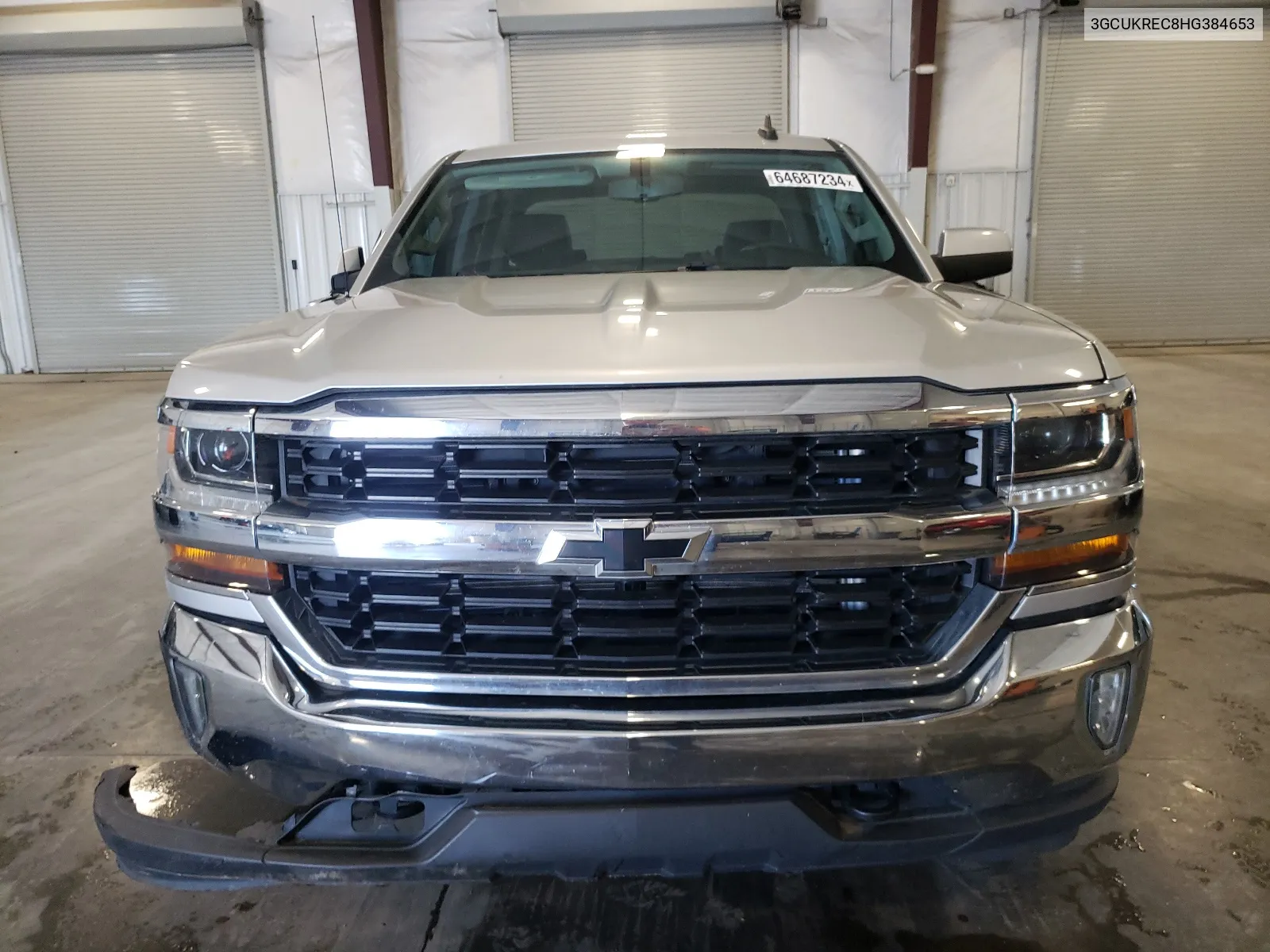 2017 Chevrolet Silverado K1500 Lt VIN: 3GCUKREC8HG384653 Lot: 64687234