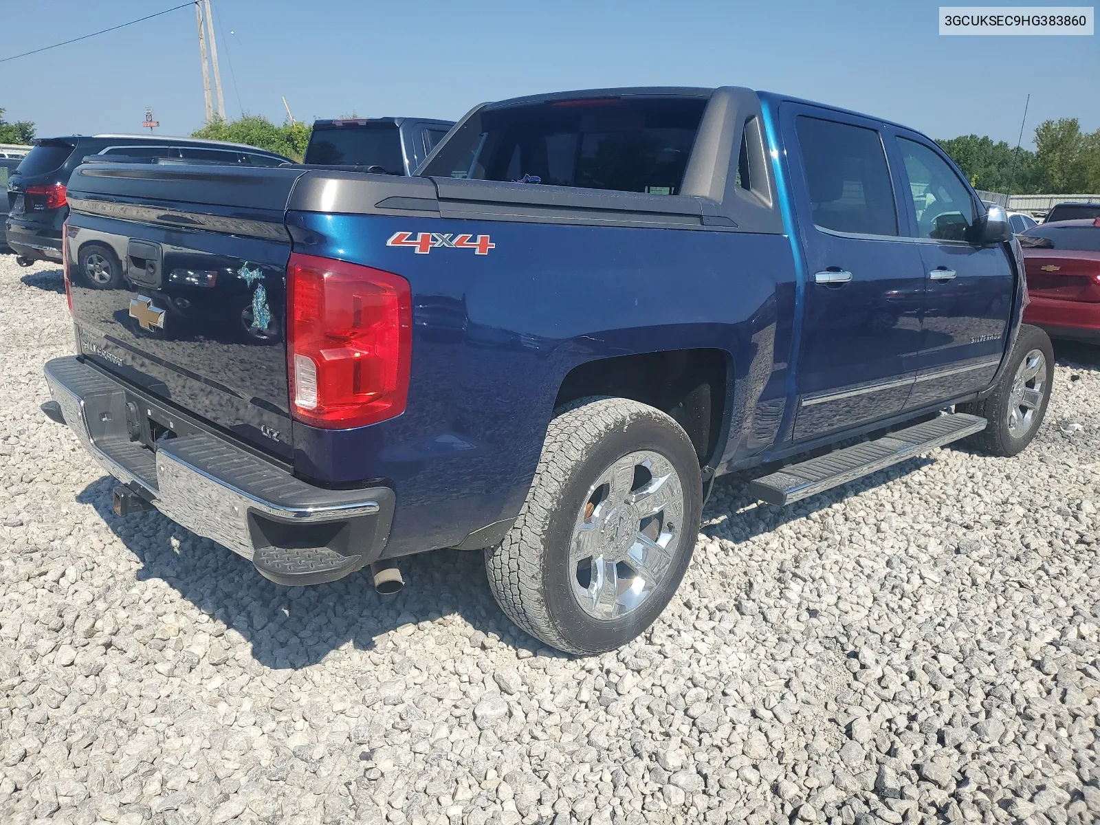 2017 Chevrolet Silverado K1500 Ltz VIN: 3GCUKSEC9HG383860 Lot: 64703334