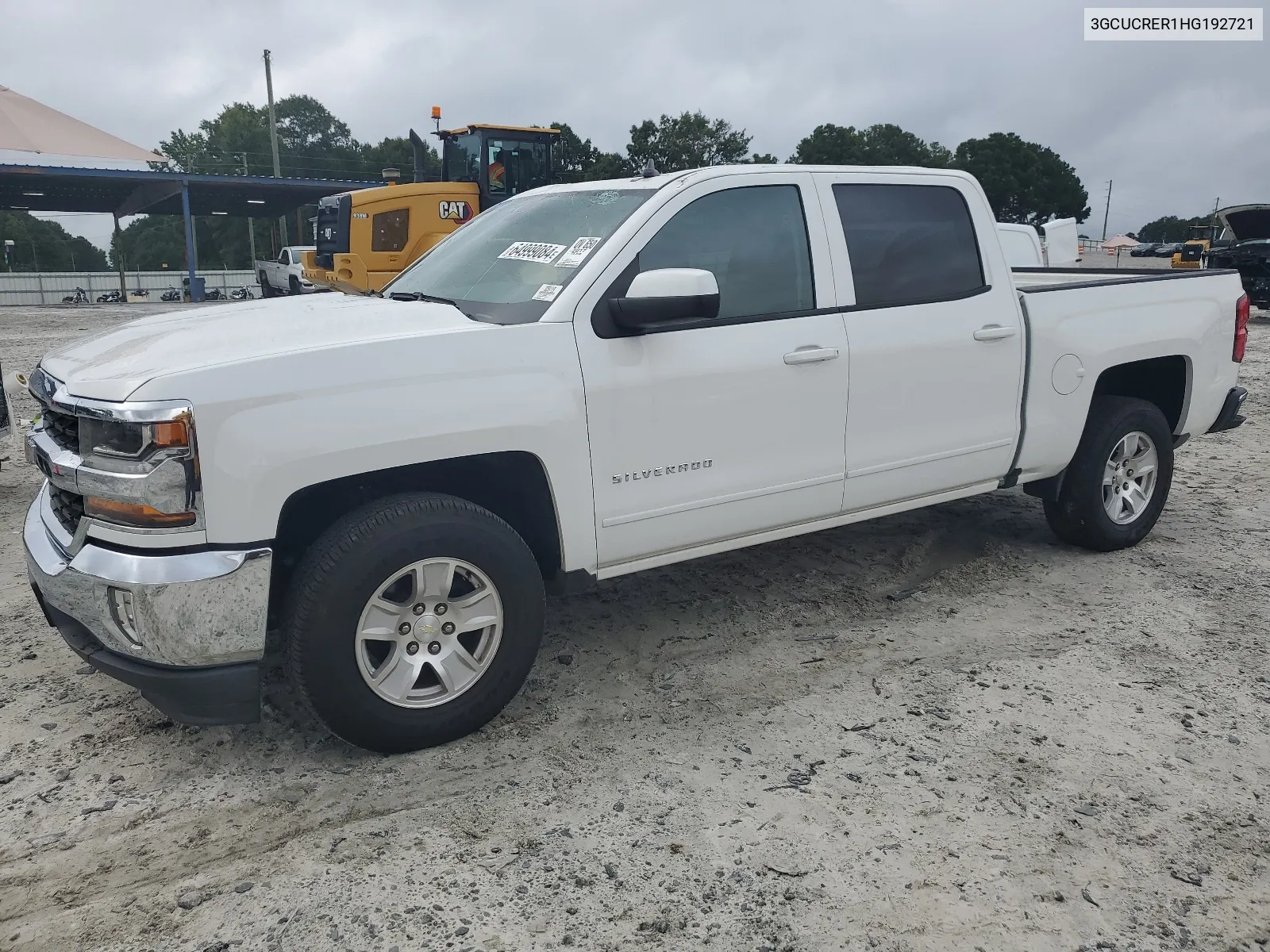 2017 Chevrolet Silverado C1500 Lt VIN: 3GCUCRER1HG192721 Lot: 64999084