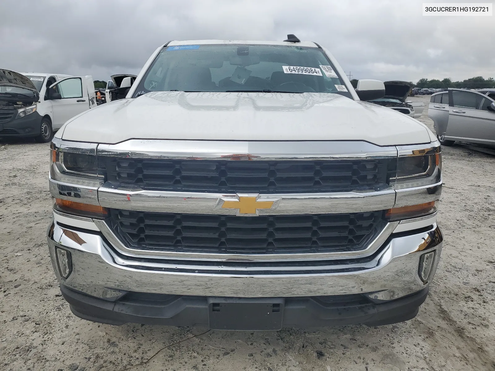 2017 Chevrolet Silverado C1500 Lt VIN: 3GCUCRER1HG192721 Lot: 64999084