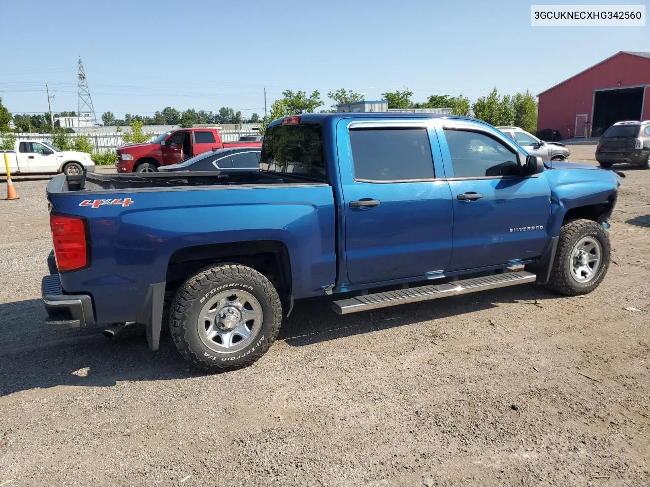 2017 Chevrolet Silverado K1500 VIN: 3GCUKNECXHG342560 Lot: 65029064