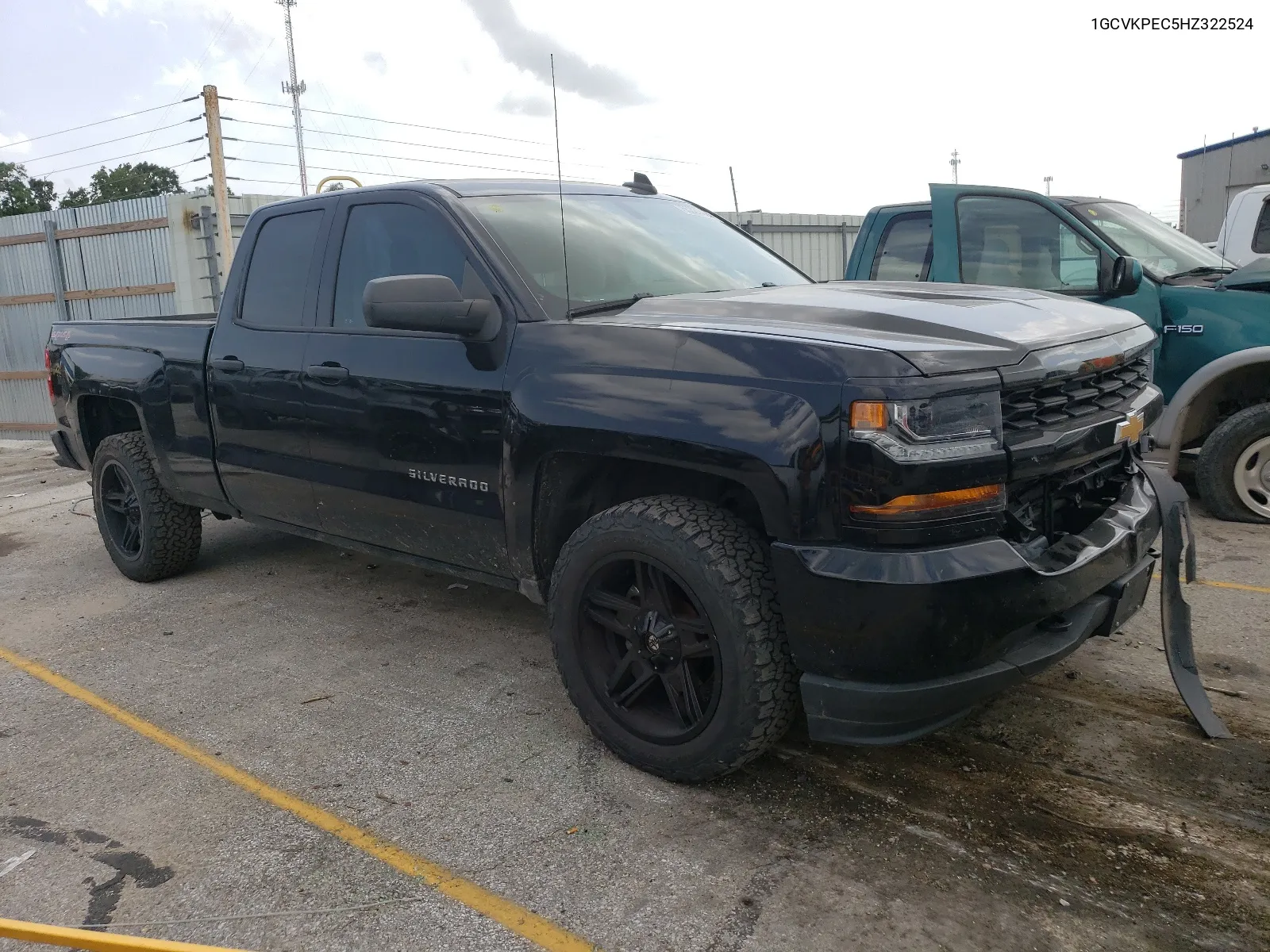 2017 Chevrolet Silverado K1500 Custom VIN: 1GCVKPEC5HZ322524 Lot: 65324424