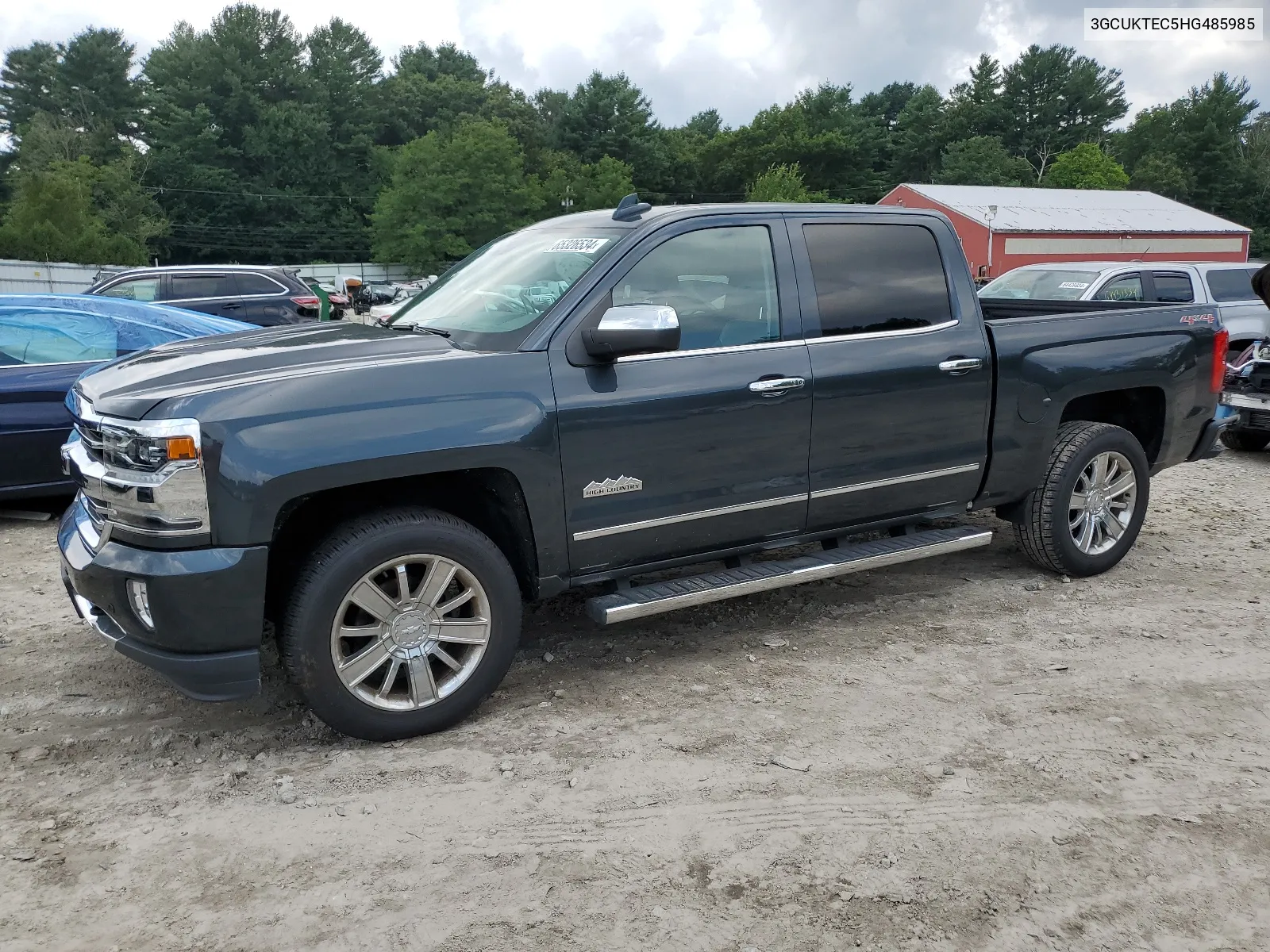 2017 Chevrolet Silverado K1500 High Country VIN: 3GCUKTEC5HG485985 Lot: 72402904