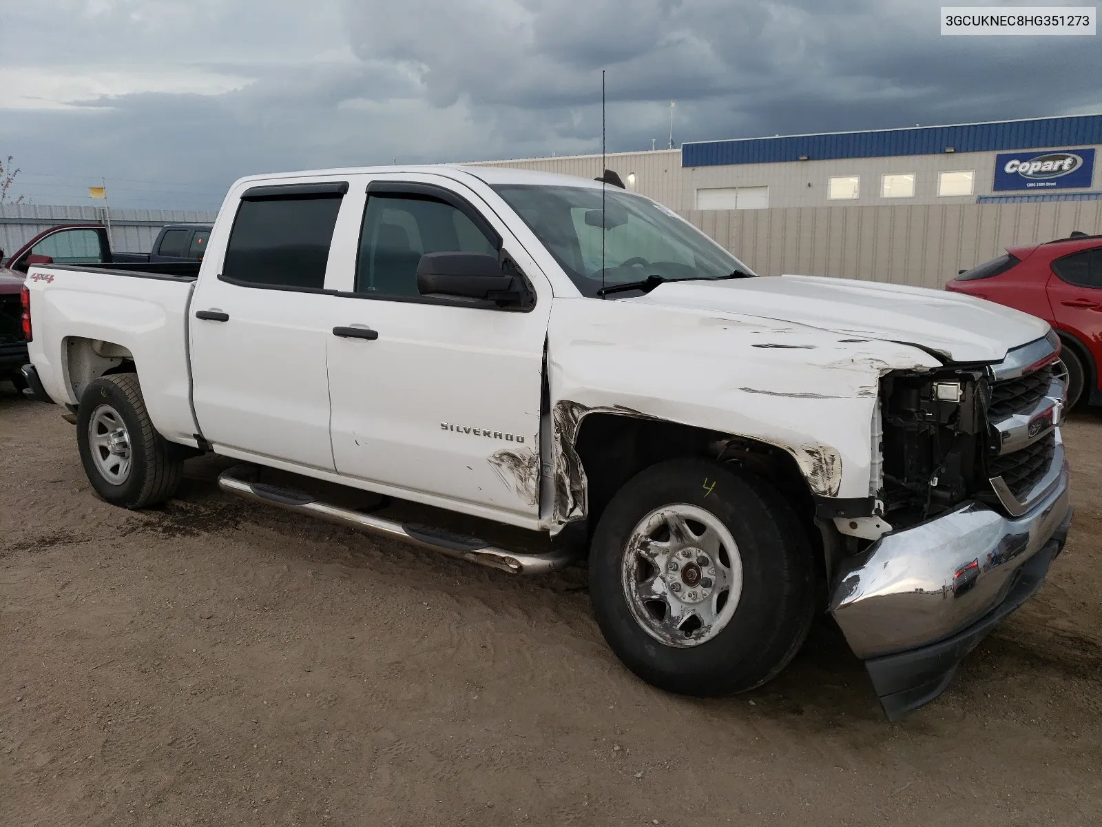 2017 Chevrolet Silverado K1500 VIN: 3GCUKNEC8HG351273 Lot: 65346704