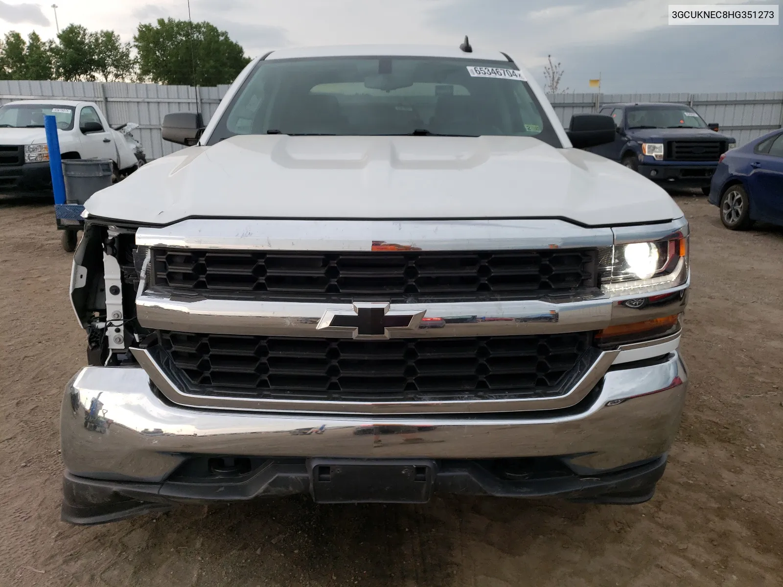 2017 Chevrolet Silverado K1500 VIN: 3GCUKNEC8HG351273 Lot: 65346704