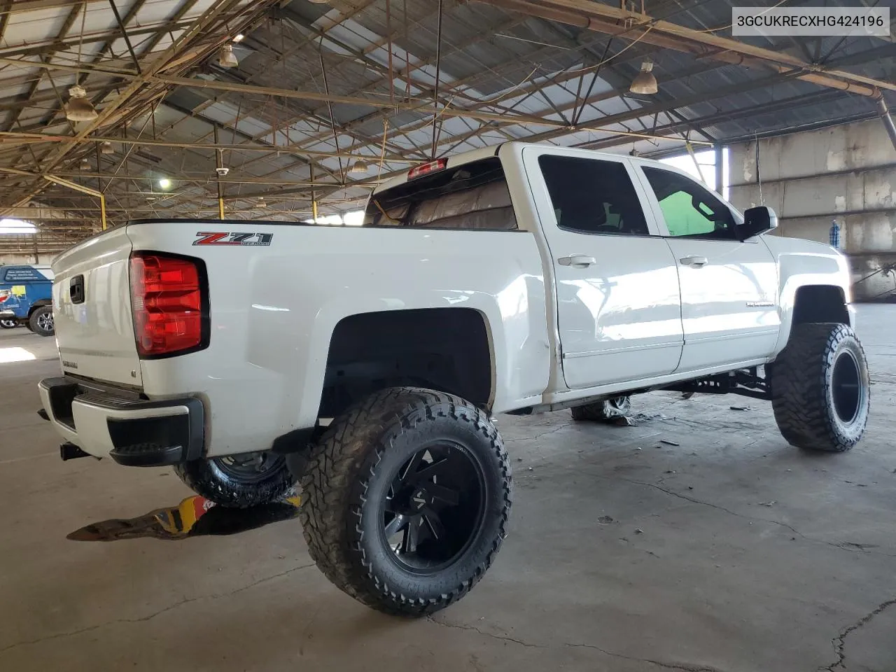 2017 Chevrolet Silverado K1500 Lt VIN: 3GCUKRECXHG424196 Lot: 65487764