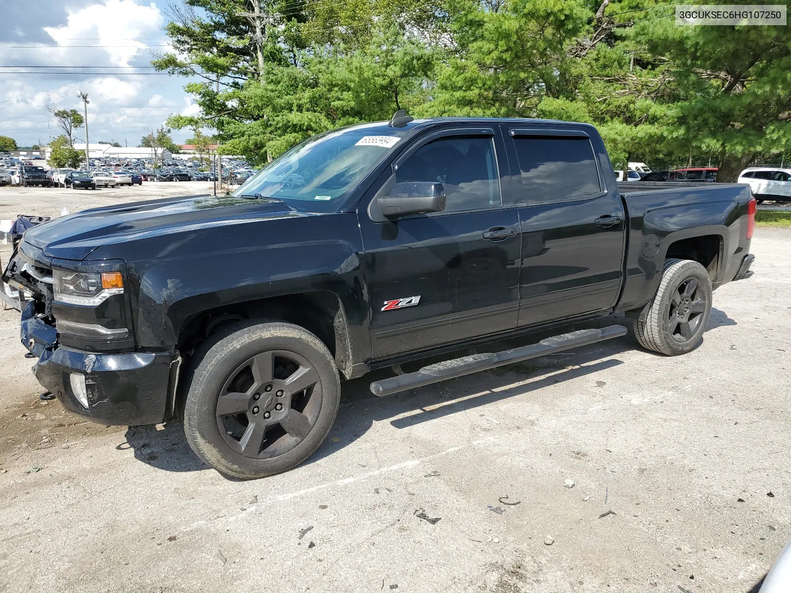 2017 Chevrolet Silverado K1500 Ltz VIN: 3GCUKSEC6HG107250 Lot: 65563994