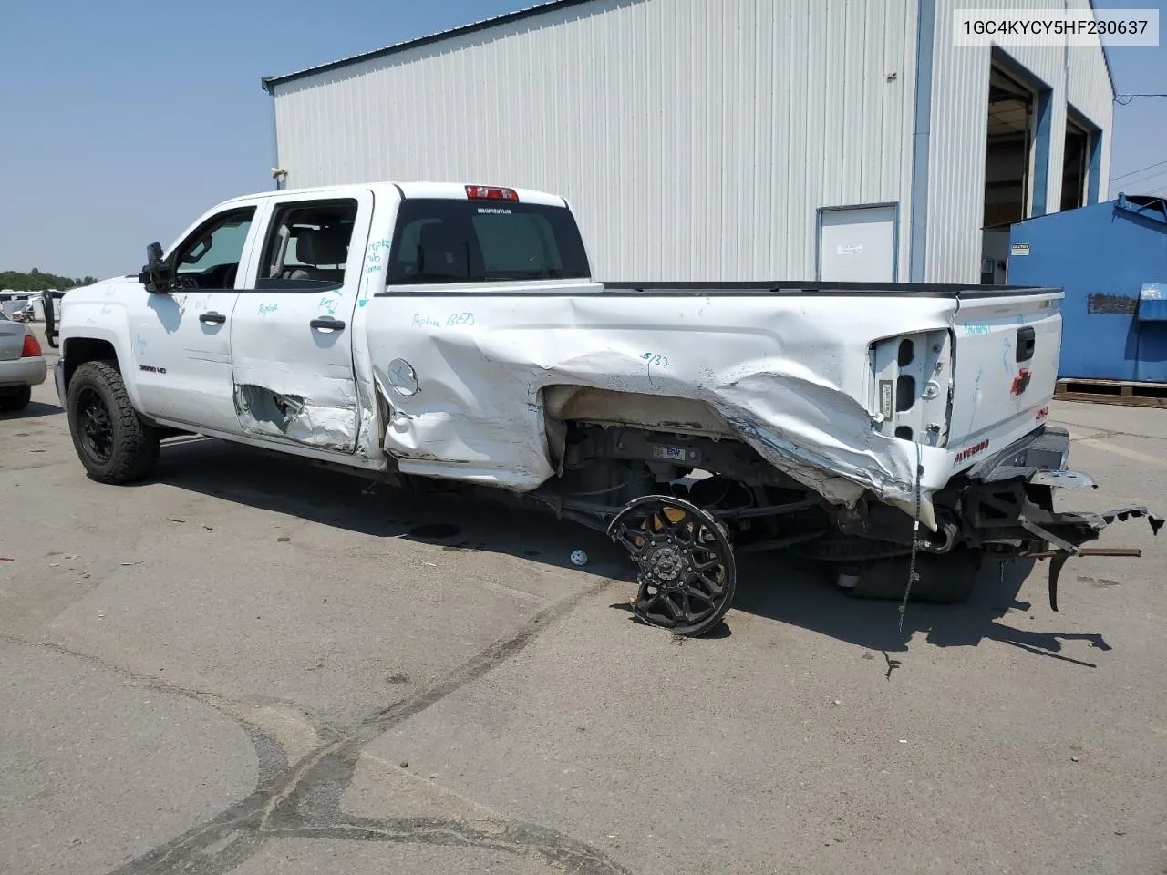 1GC4KYCY5HF230637 2017 Chevrolet Silverado K3500