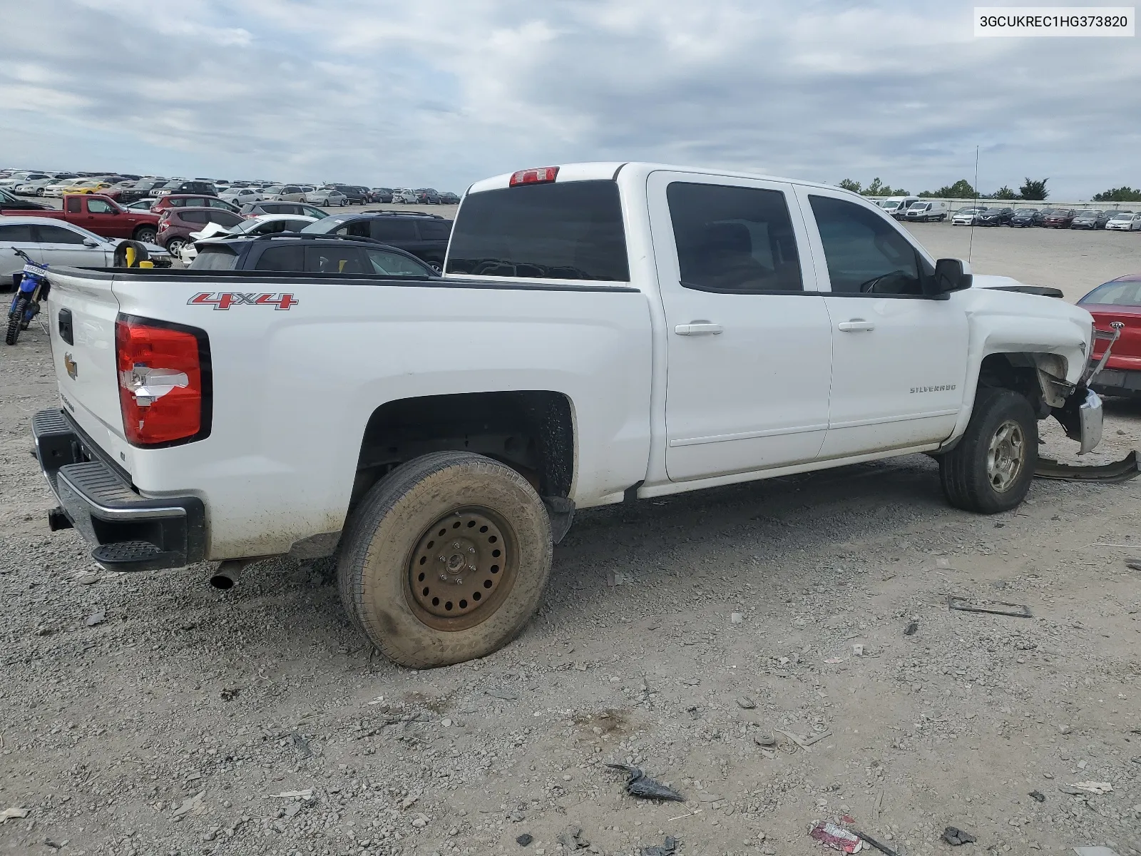 2017 Chevrolet Silverado K1500 Lt VIN: 3GCUKREC1HG373820 Lot: 65676214