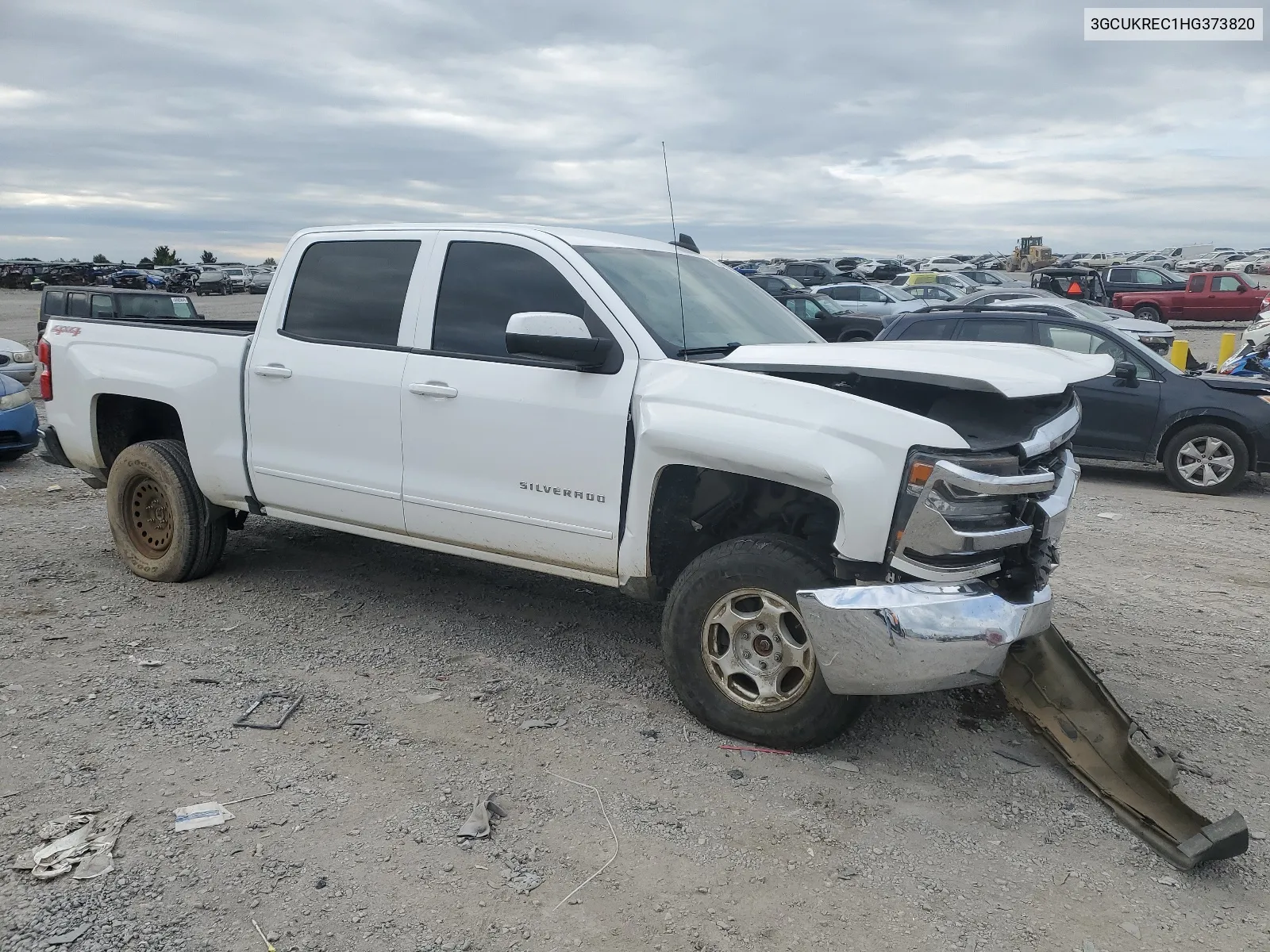 2017 Chevrolet Silverado K1500 Lt VIN: 3GCUKREC1HG373820 Lot: 65676214