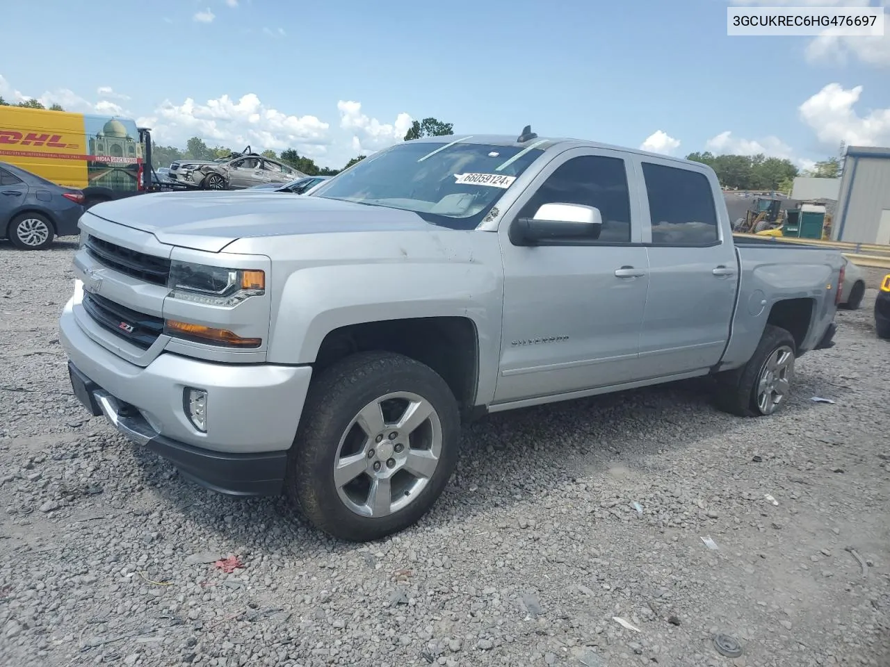 2017 Chevrolet Silverado K1500 Lt VIN: 3GCUKREC6HG476697 Lot: 66059124