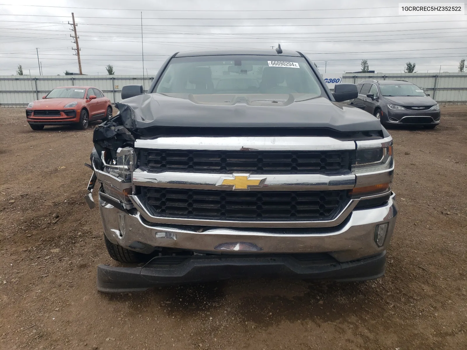 2017 Chevrolet Silverado C1500 Lt VIN: 1GCRCREC5HZ352522 Lot: 66090204