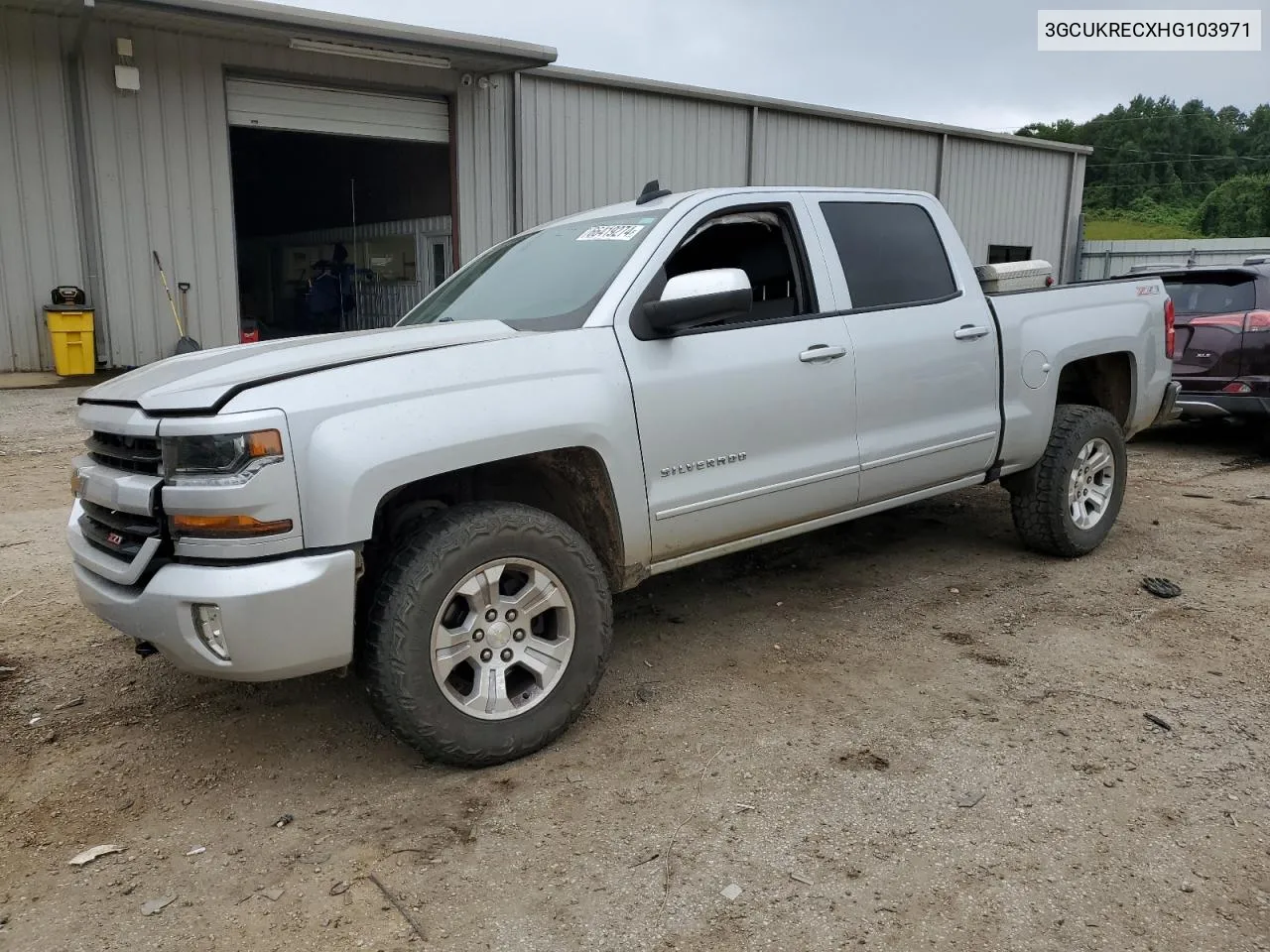 3GCUKRECXHG103971 2017 Chevrolet Silverado K1500 Lt