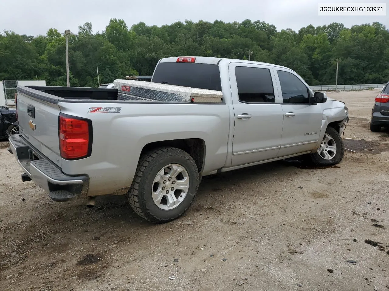 3GCUKRECXHG103971 2017 Chevrolet Silverado K1500 Lt