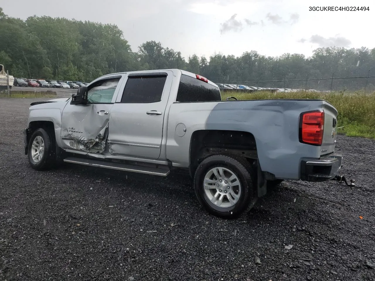 2017 Chevrolet Silverado K1500 Lt VIN: 3GCUKREC4HG224494 Lot: 66479344